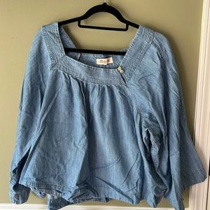 Madewell Denim Blouse